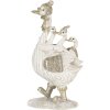Decorazione Oche bianche 10x5x18 cm 6PR4689