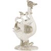 Decorazione Oche bianche 10x5x18 cm 6PR4689