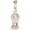 Decorazione Oche bianche 10x5x18 cm 6PR4689
