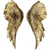 Decorazione Ali (2 pezzi) oro 22x6x55 cm 6PR4691