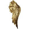 Decorazione Ali (2 pezzi) oro 22x6x55 cm 6PR4691