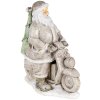 Babbo Natale argento 12x6x14 cm 6PR4725