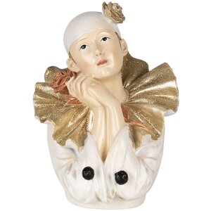 Decorazione Clown multicolore 11x11x15 cm 6PR4733