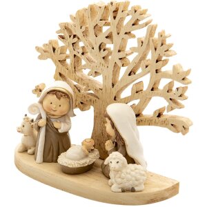 Figure del presepe marrone 11x5x10 cm 6PR4743