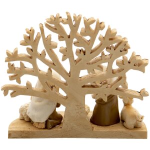 Figure del presepe marrone 11x5x10 cm 6PR4743