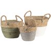 Cestino (set di 3) multicolore Ø 24x25 - Ø 22x23 - Ø 17x20 cm 6RO0516
