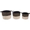 Cestino (set di 3) multicolore Ø 52x31 - Ø 46x27 - Ø 37x23 cm 6RO0528