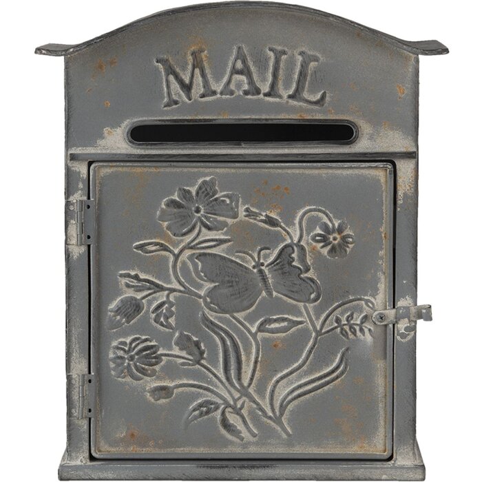 Cassetta per le lettere marrone 26x10x31 cm 6Y4238