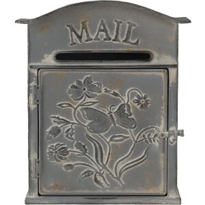 Cassetta per le lettere marrone 26x10x31 cm 6Y4238