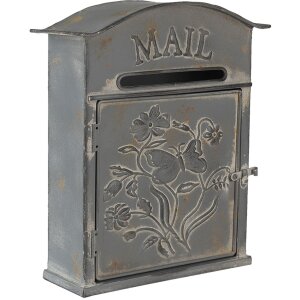 Cassetta per le lettere marrone 26x10x31 cm 6Y4238