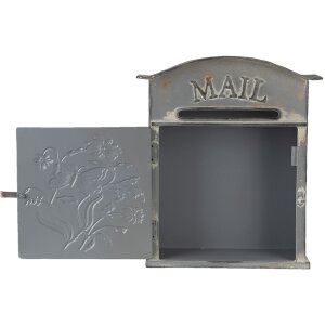 Cassetta per le lettere marrone 26x10x31 cm 6Y4238