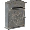 Cassetta per le lettere marrone 26x10x31 cm 6Y4238