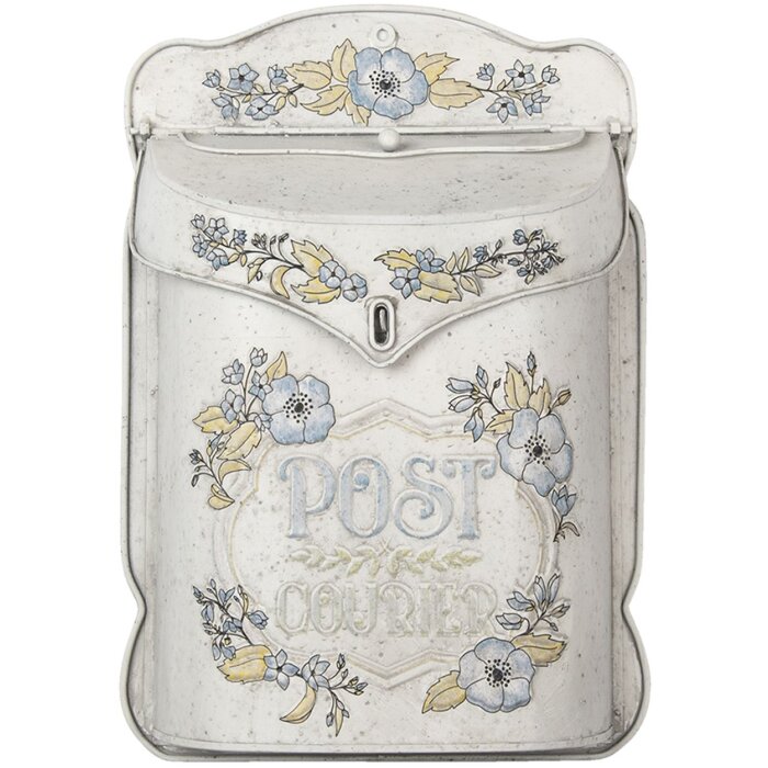 Cassetta per le lettere beige 27x8x39 cm 6Y4240