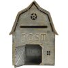 Cassetta postale grigia 26x11x35 cm 6Y4247