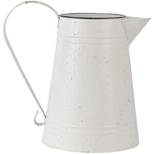 Brocca decorativa bianca 17x17x23 cm 6Y4248