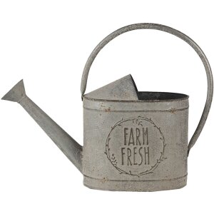Decorazione Annaffiatoio grigio 45x16x33 cm 6Y4249