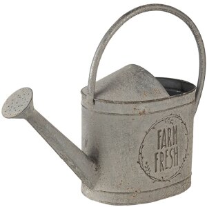 Decorazione Annaffiatoio grigio 45x16x33 cm 6Y4249