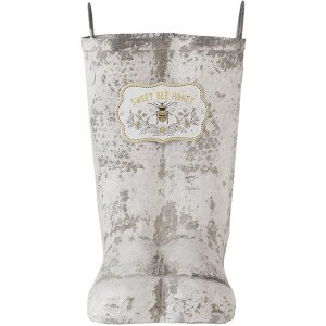 Porta piante grigio 18x24x31-35 cm 6Y4253