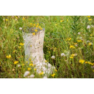 Porta piante grigio 18x24x31-35 cm 6Y4253
