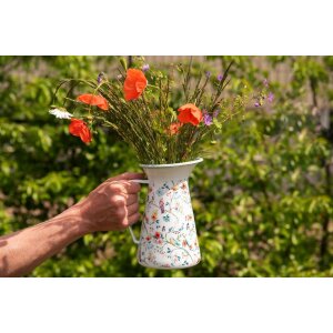 Brocca decorativa multicolore 12x12x20 cm 6Y4255
