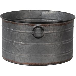 Decorazione Porta piante (set di 3) grigio Ø 51x30 - Ø 46x26 - Ø 41x23 cm 6Y4293