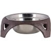 Ciotola per animali marrone 19x5 cm 6Y4323