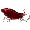 Decorazione Slitta rossa 36x18x22 cm 6Y4442