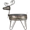 Porta piante grigio 35x28x54 cm 6Y4450