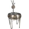 Porta piante grigio 35x28x54 cm 6Y4450