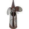 Clayre & Eef 6Y4601 Accessori per la casa Annaffiatoio 40x15x30 cm Metallo Grigio Mouse