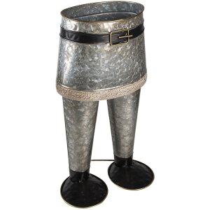 Portavaso grigio 22x15x40 cm 6Y4605