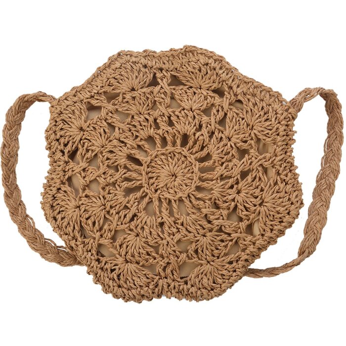 Borsa marrone Ø 20 cm JZBG0244CH