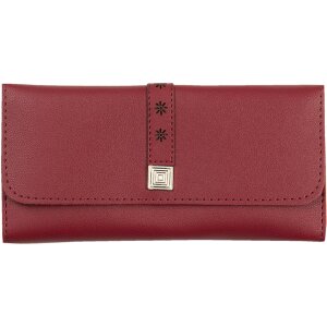 Portafoglio rosso 19x9 cm JZWA0115R