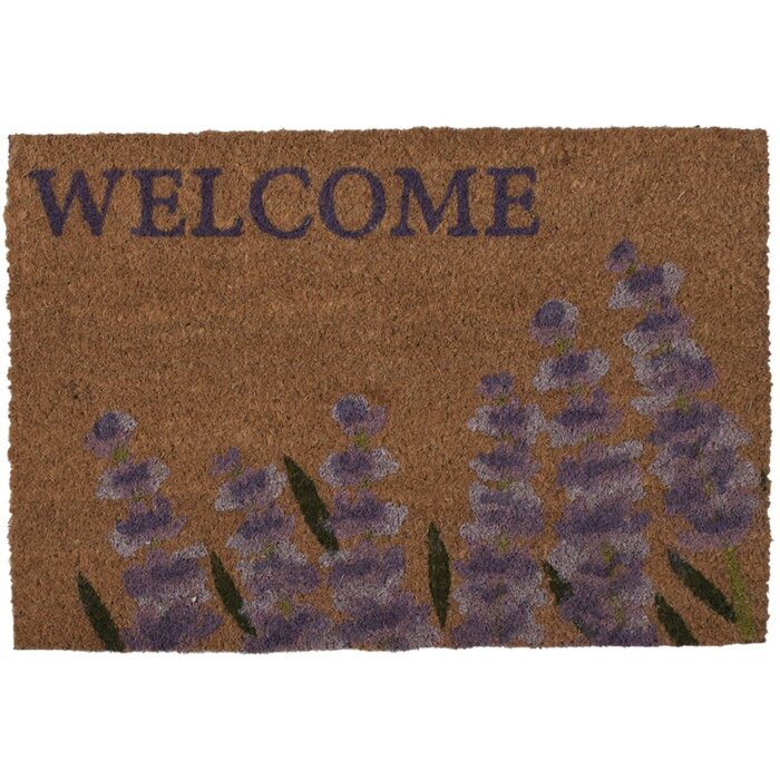 Tappeto per porta marrone 60x40x1 cm MC207