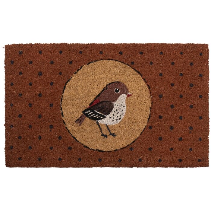 Tappeto per porta marrone 75x45x1 cm MC210