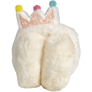 ME Lady scaldaorecchie per bambini corona bianca MLLLEW0010W 24x18x14 cm
