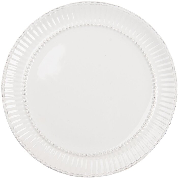 Piatto crema Ø 27x2 cm PLFP