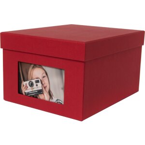 HNFD XL Photo Box Kandra 700 foto 13x18 cm rosso