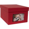 HNFD XL Photo Box Kandra 700 foto 13x18 cm rosso