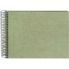 Album a spirale Goldbuch in canapa per cancelleria Verde fumo 24x17 cm 40 pagine nere