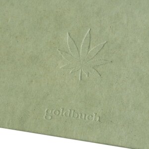 Goldbuch Album fotografico Hemp Papeterie Smoke Green 30x31 cm 60 pagine bianche