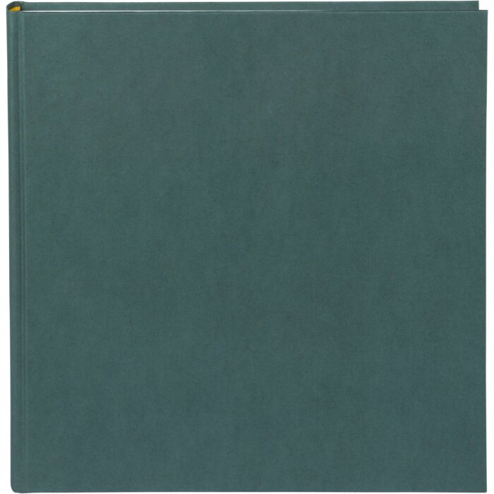 Goldbuch Album fotografico in canapa verde notte 30x31 cm 60 pagine bianche