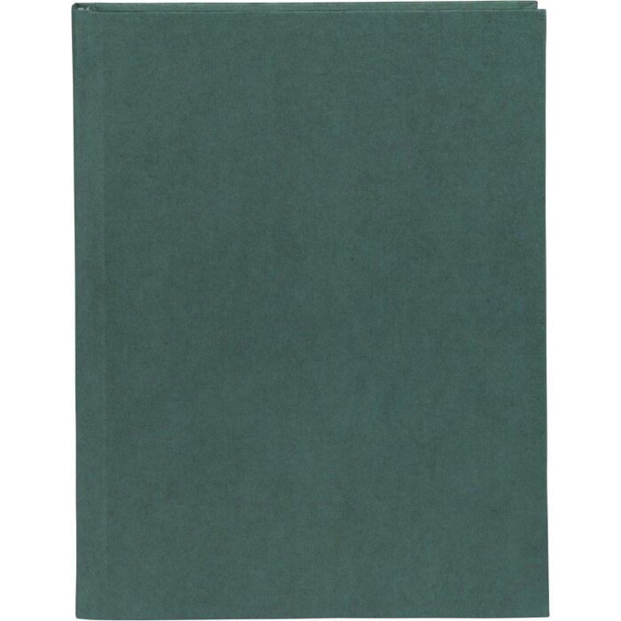 Goldbuch Taccuino in carta di canapa verde notte 15x22 cm 200 pagine bianche