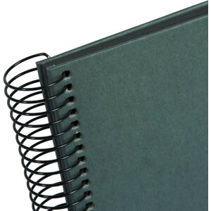 Album a spirale in canapa 24x17 cm 3 colori