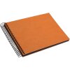 Album a spirale in canapa 24x17 cm 3 colori
