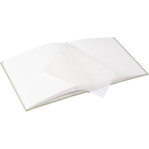 Goldbuch Album fotografico in carta di canapa 25x25 cm e 30x31 cm 60 pagine bianche