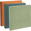 Goldbuch Album fotografico in carta di canapa 25x25 cm e 30x31 cm 60 pagine bianche
