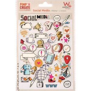 Walther Sticker Social Media PIMP E CREA