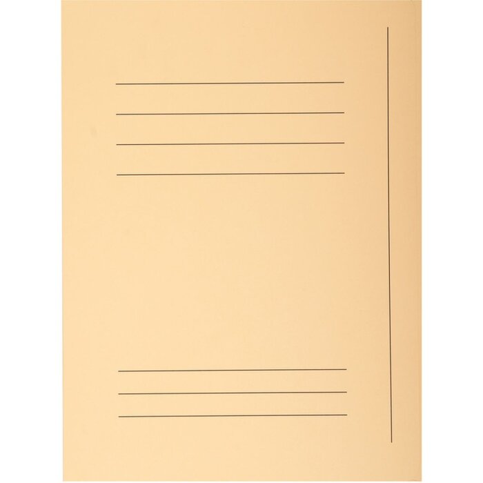Cartella SuperFile 210 Beige 3 lembi DIN A4 50 pz 24x32cm