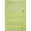 Cartelle a finestra Exacompta 160g DIN A4 colorate 100pz 22x31cm Eco-Friendly